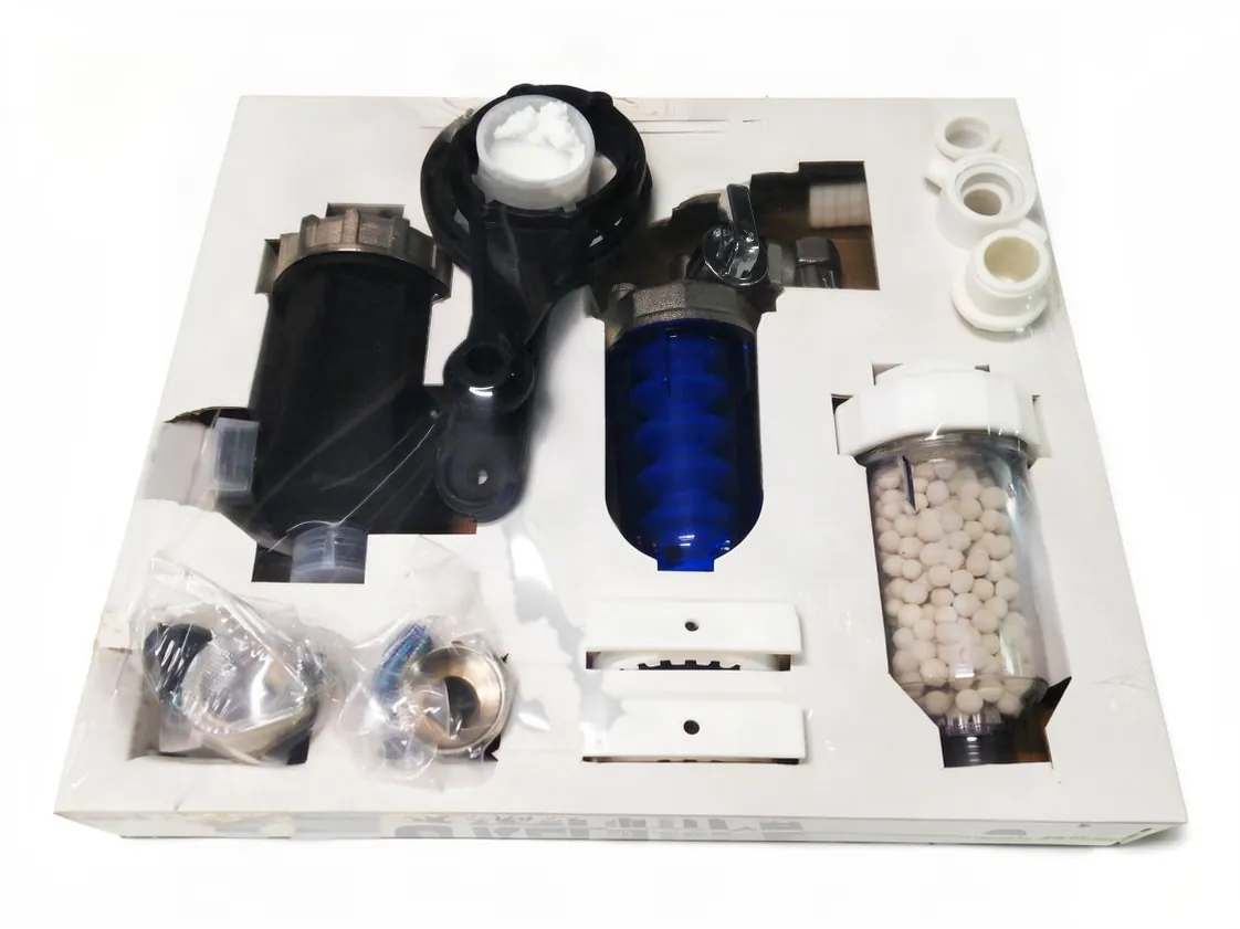 Kit di protezione per caldaie murali e a pavimento di condensazione con Desfangador Filtro Magnetico - Kit Polifosfati - Neutralizzatore di Condensa, codice ricambio QN-034163
