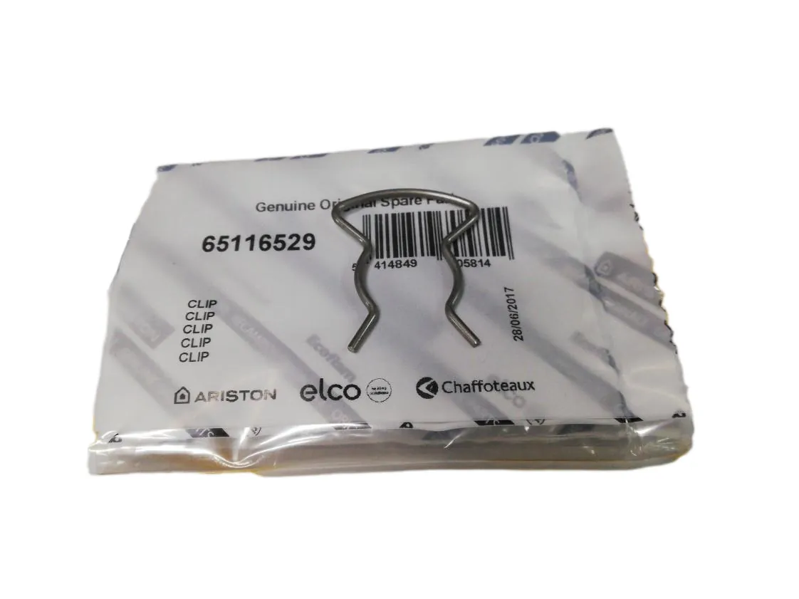 Clip Chaffoteaux Pigma Advance Horquilla primario, referencia 65116529