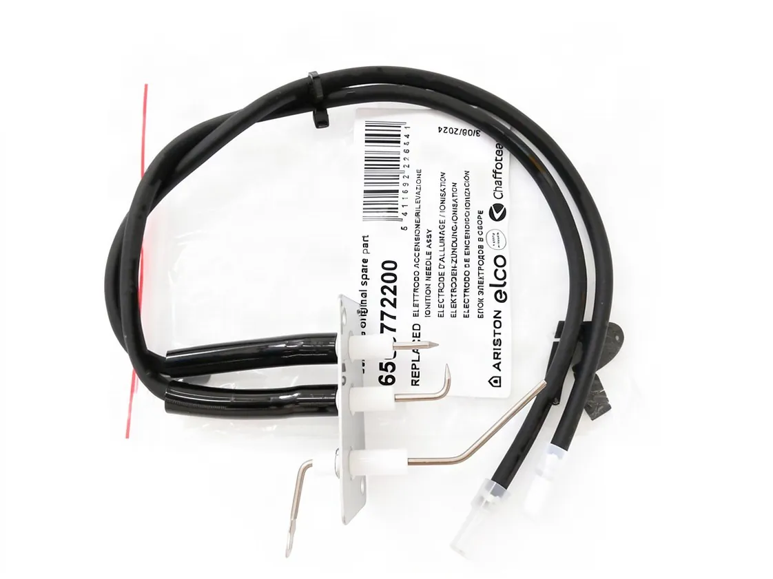 Elektrode Chaffoteaux Avenir Plus LNX SFT 11 ontsteking - ionisatie, onderdeelnummer 6500772200