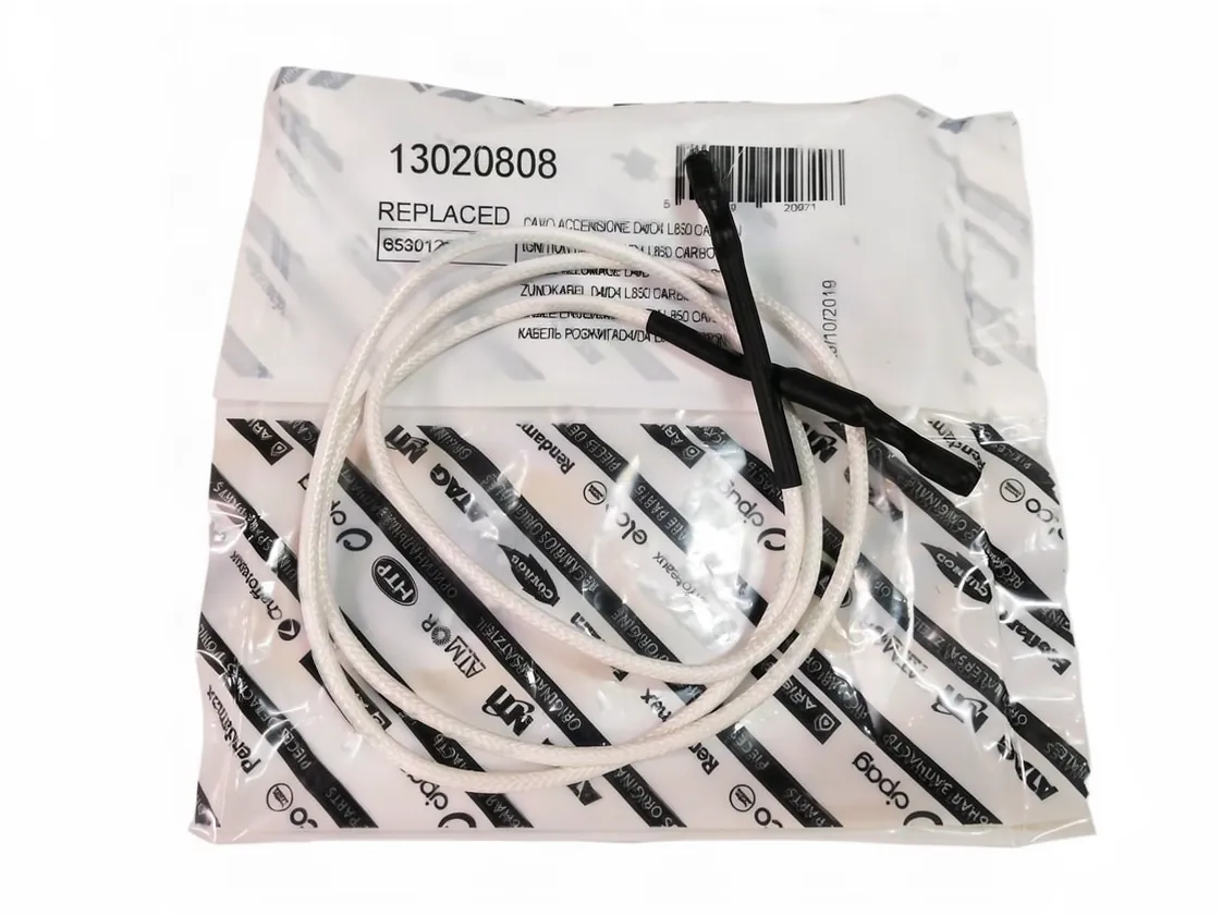 Burner electrode ignition cable Elco VG 3.290D, part number 13020808