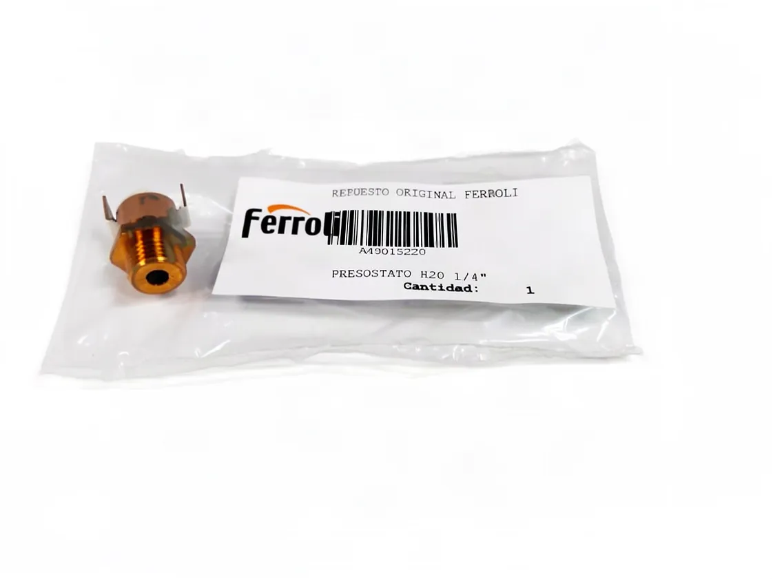 Pressostato acqua Ferroli Domina - Domicompact F24, codice ricambio A49015220