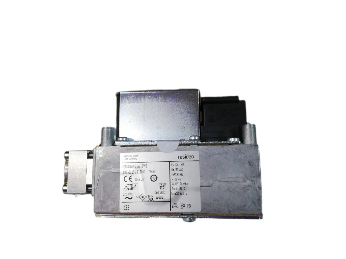 Válvula gas quemador Cuenod NC6 GX107/8, referencia 13010541