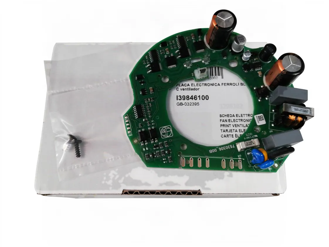 Scheda elettronica Ferroli Bluehelix Pro C ventilatore, codice ricambio I39846100