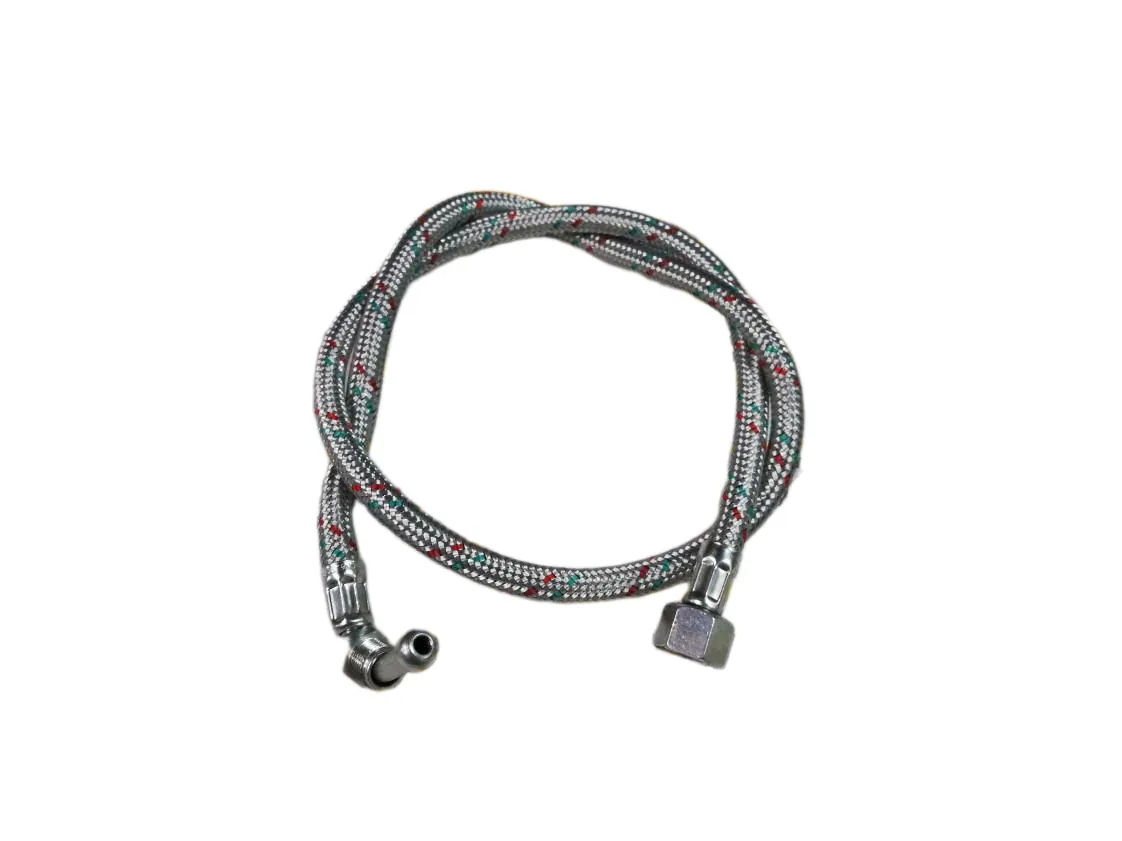 Latiguillo gasoil 3/8H recto x 1/4M curvo x 900mm. Baxi Roca Crono - Kadet Tronic, referencia 121305720