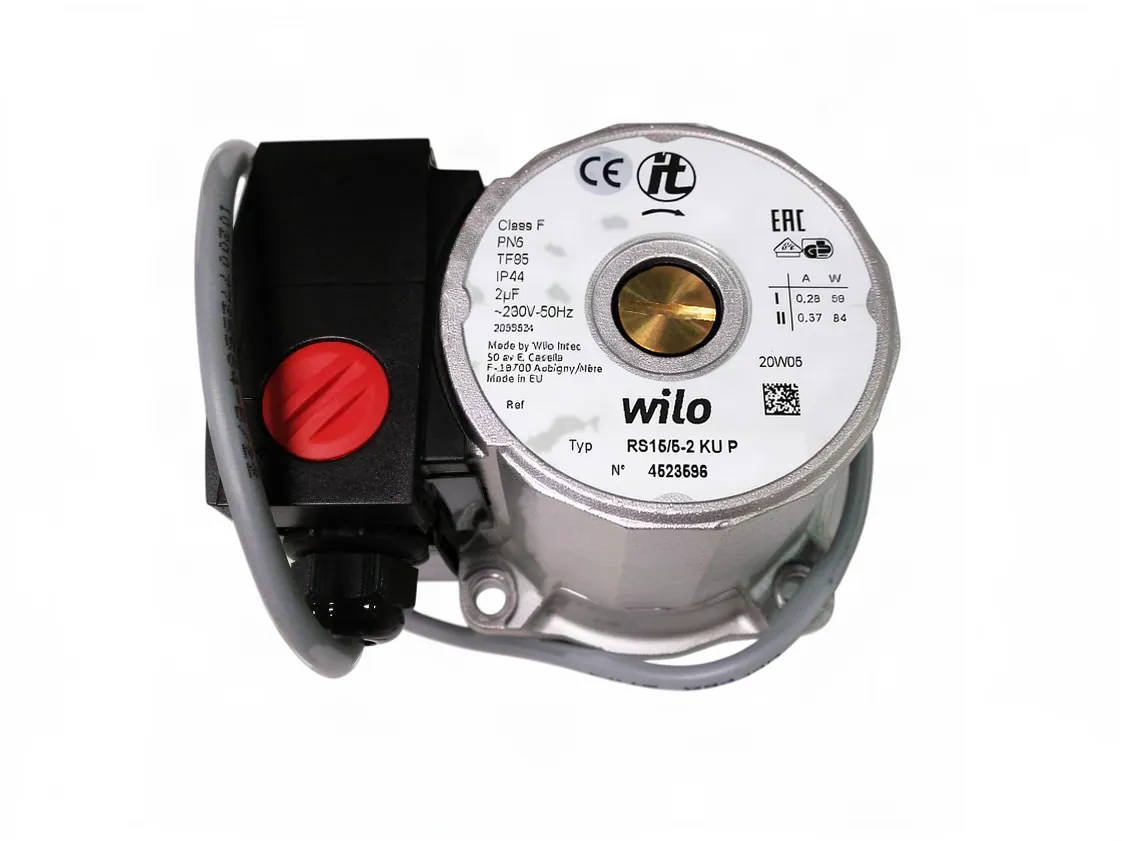 Motor bomba agua Saunier Duval Isofast F25 EH mod (compatible con SD10618 - Wilo Ø68mm.), referencia 10280
