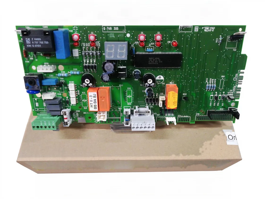 Placa electrónica Junkers ZWC24/28-1MFA, referencia 87483004490