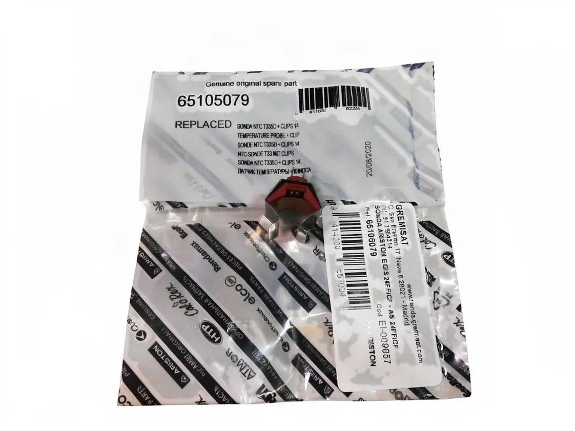 Sensor Ariston Egis 24FF/CF - AS 24FF/CF, part number 65105079
