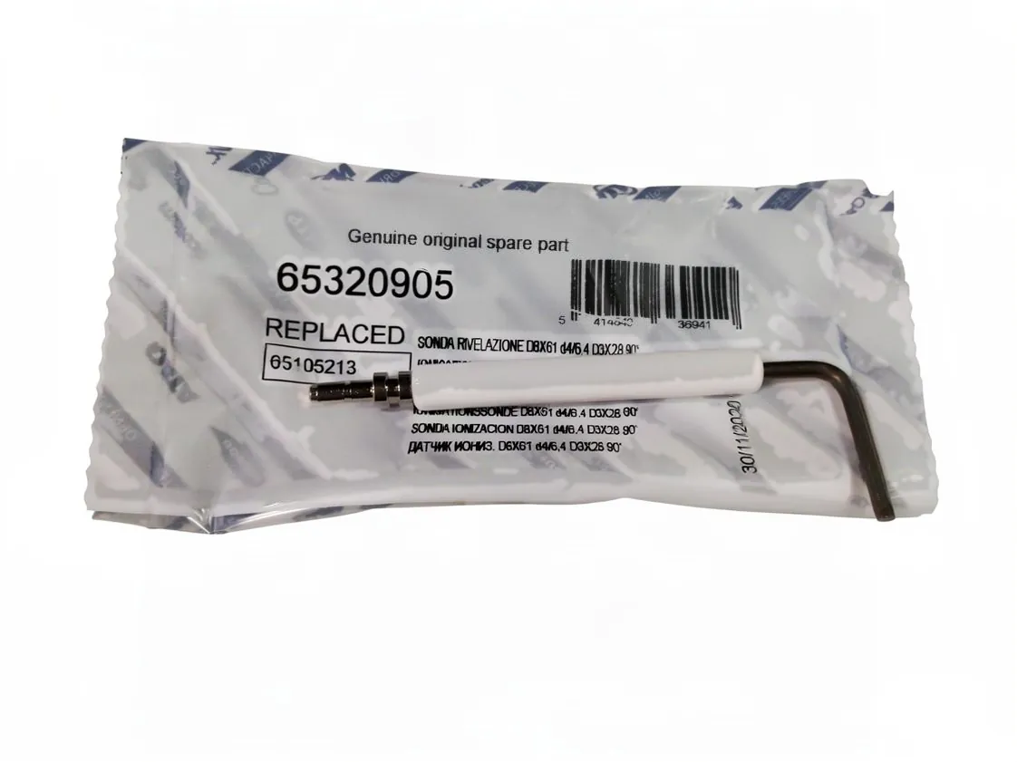 Electrode Ariston MAX gas 70 ionisation, part number 65320905