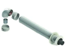 Kit SPC Saunier Duval - Vaillant (codo caldera + terminal) Estanca, referencia 610KCCVAP1