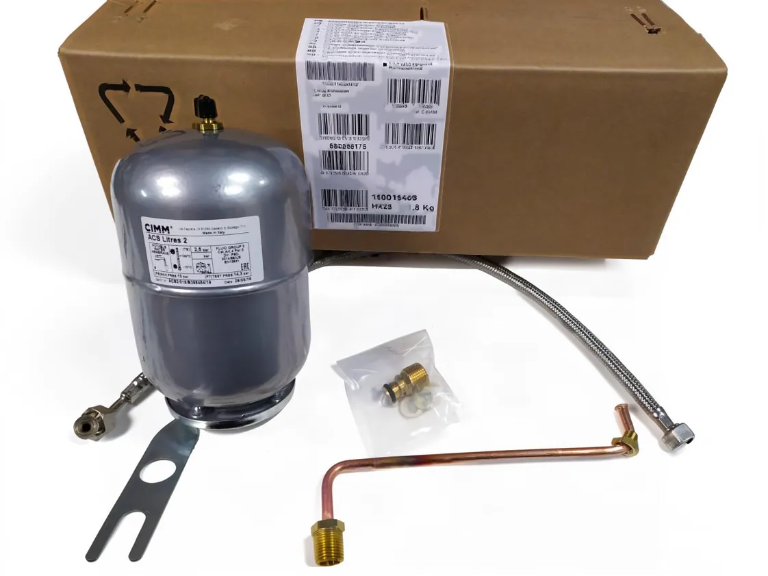 Expansievat warm tapwater 002 liter Roca Vega Plus 24-28 AIFM, onderdeelnummer 714034410