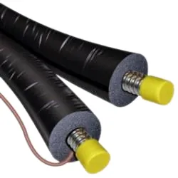 Tubo solare acciaio inox DN20 15m lung. (Kit attacco tubazione isolata, raccordi e cavo per sonda), codice ricambio 3.020354
