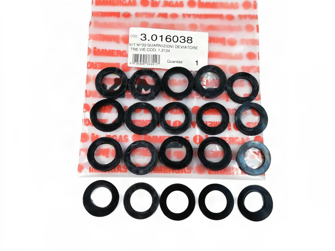 Junta Immergas Cartucho válvula de tres vias (kit 20 uds), referencia 3.016038