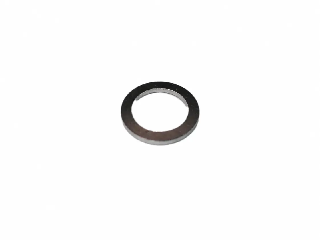Guarnizione alluminio 18.40x13x1.5mm 1/4 Domusa Domestic pompa gasolio attacco nipplo, codice ricambio CTOR000005