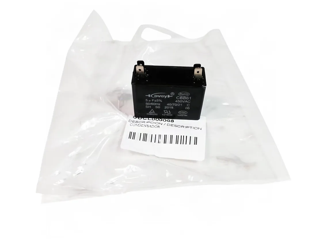 Condensateur 005.0uF Domusa Dual Clima 16, référence CDCL000068