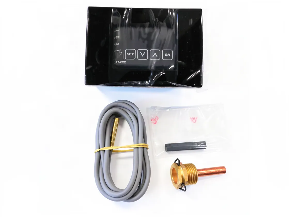 Regelaar voor imit 50C 230V fire water HID haarden Elektronische inbouw thermostaat, onderdeelnummer 578257