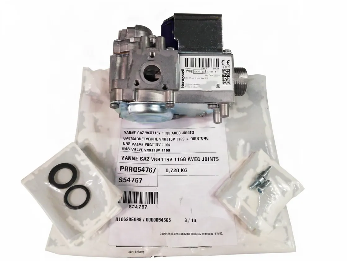 Valvola gas De Dietrich DGT 130-115 Eco NOX Plus VK1251036B con guarnizioni, codice ricambio S54767