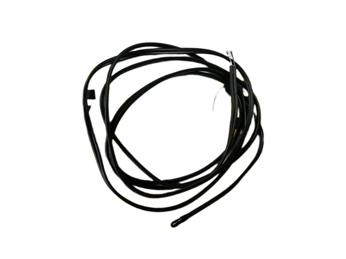 Sonda estufa caldera pellet Control aire Tipo NTC 10K de cabeza de gota epoxi de PVC. Long. 1000mm., referencia AG-030997