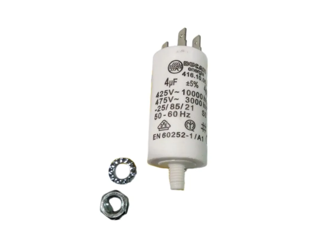 Capacitor 004.0uF Lamborghini ECO wide faston, part number F3981C231