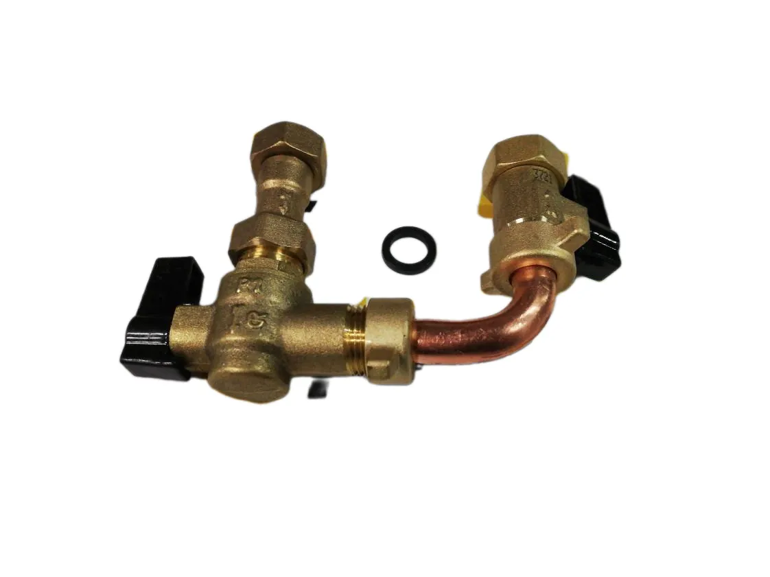 Gruppo rubinetto di carico Intergas Kombi Kompakt HR 28/24 (By-Pass), codice ricambio 842387