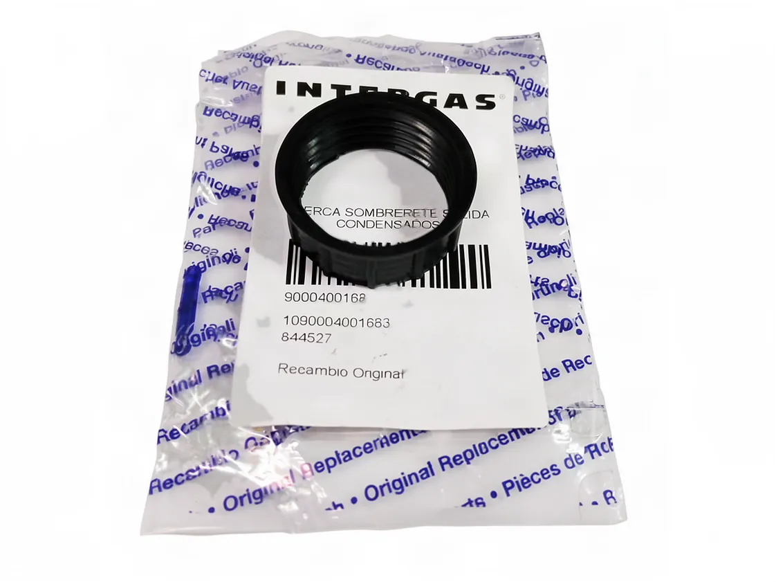 Dado Intergas cappuccio uscita condensa, codice ricambio 844527