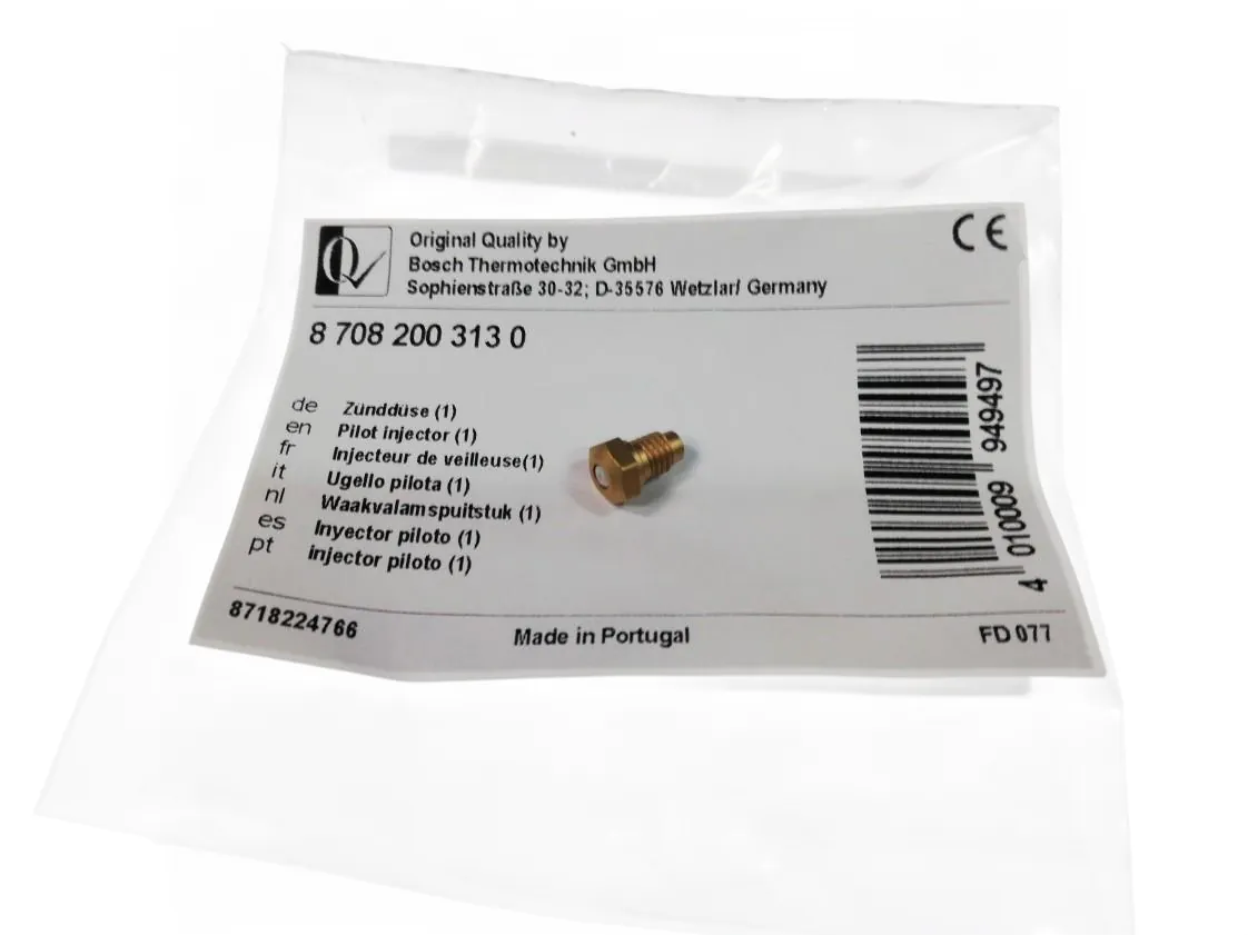 Zündbrennerdüse Junkers Flüssiggas, Teilenummer 87082003130