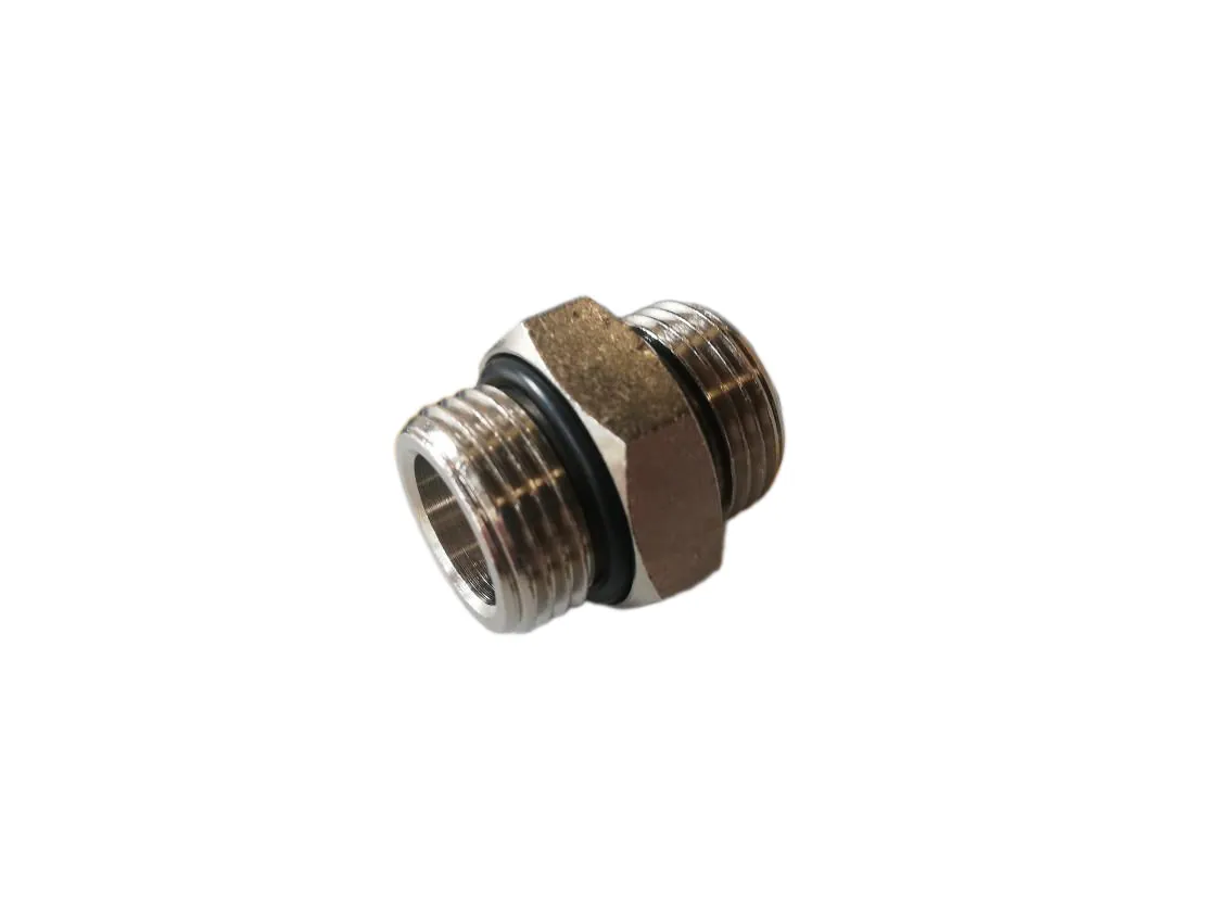 Stookolie polyamide nippel 3/8MTorica - 3/8MCap, onderdeelnummer NE-035270