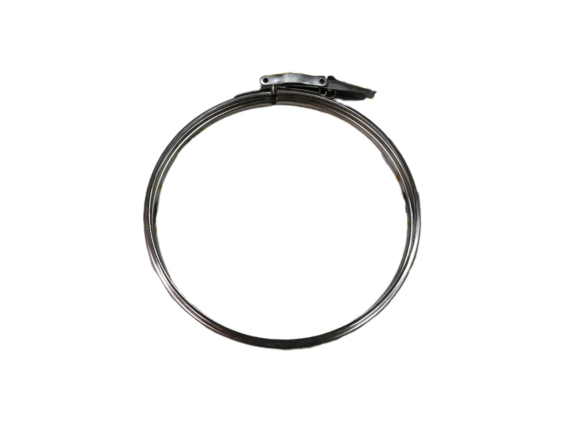 Abrazadera unión tubos 150 doble pared. Inox, referencia 040027