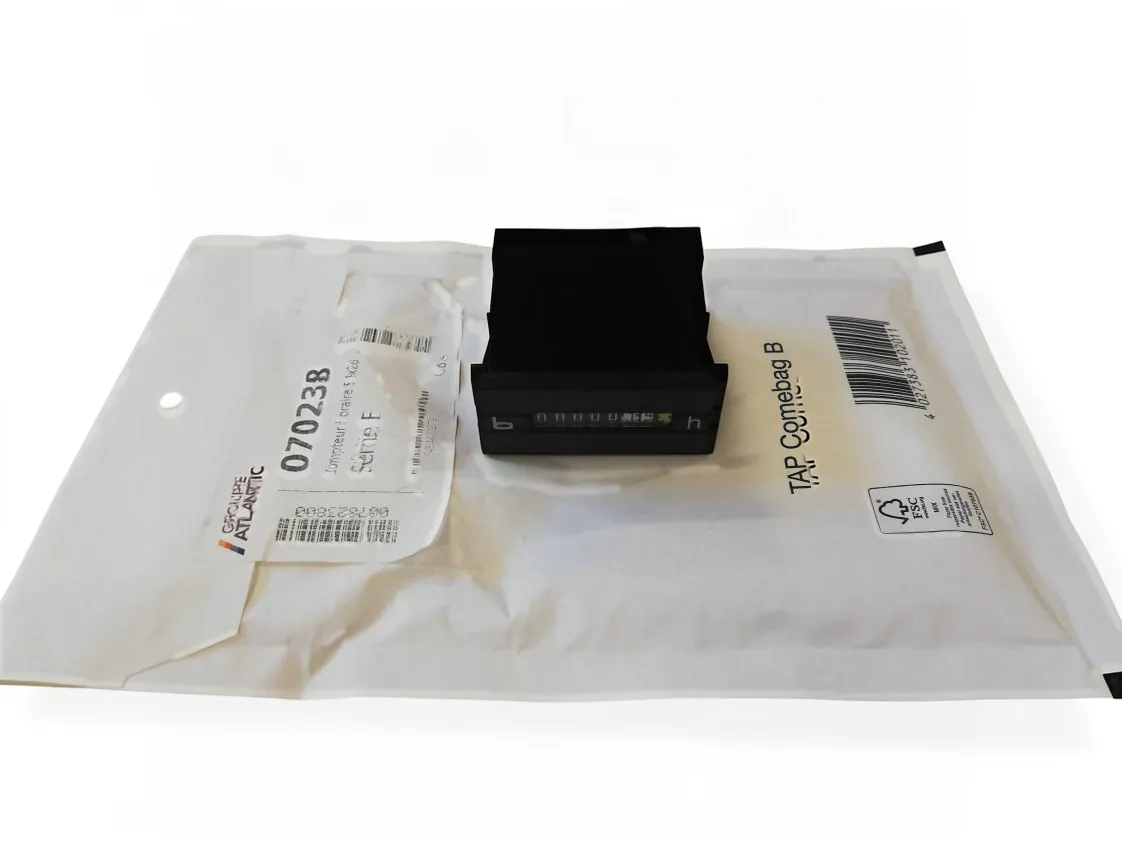 Contador horario negro, referencia 070238