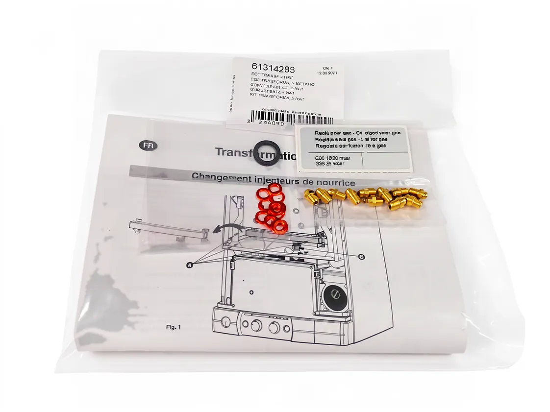 Chafoteaux MX2 aardgas ombouwset, onderdeelnummer 61314283