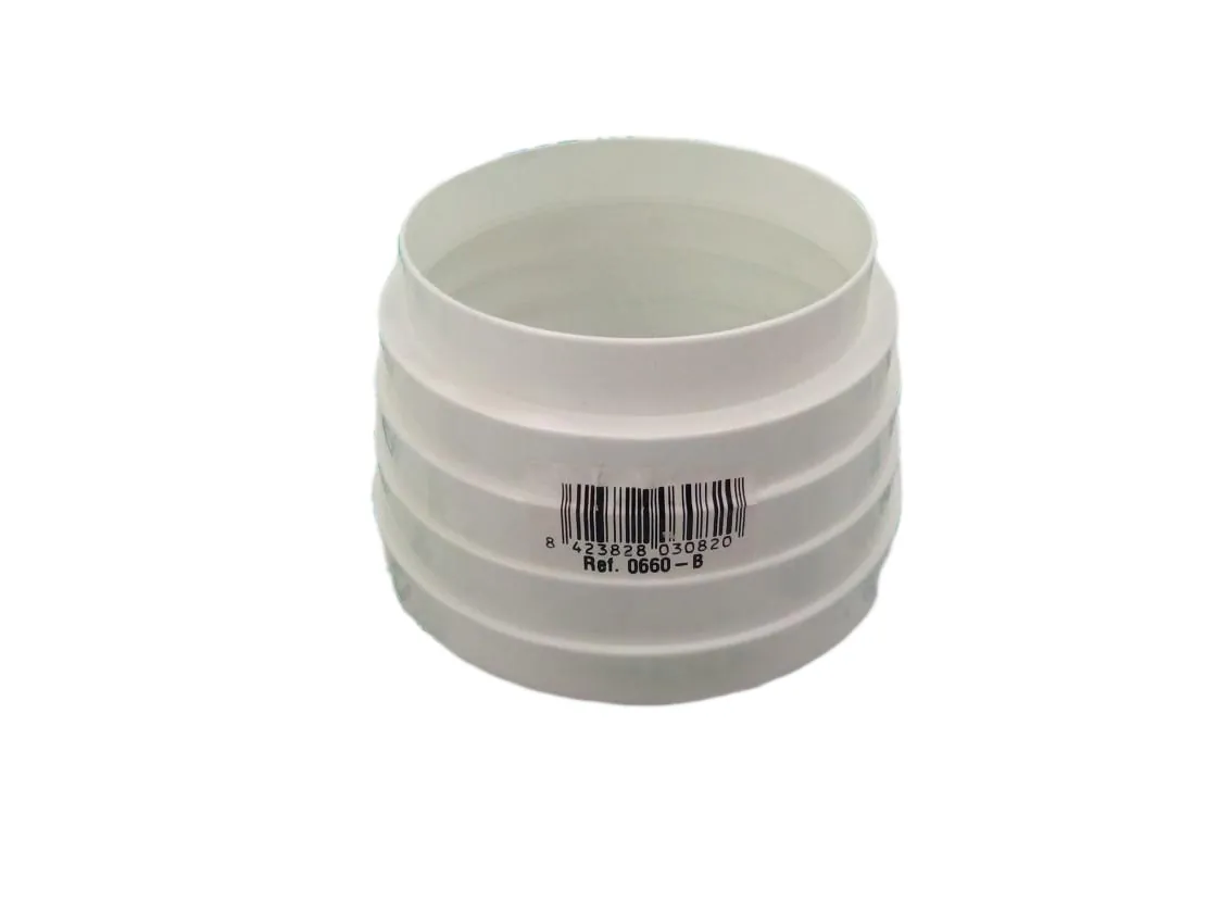 Adapter from 100 to 125mm for Range Hood, part number FM-023730