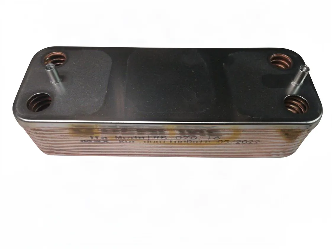Intercambiador placas 16placas IPT172x42mm Anclajes172mm Saunier Duval, referencia S1016600-C