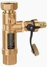 Flussimetro regolatore di portata Caleffi 1G - 3/4M Reg. 1 - 13 litri/min, per 278050HE, 278750HE, 279050HE, codice ricambio 278003