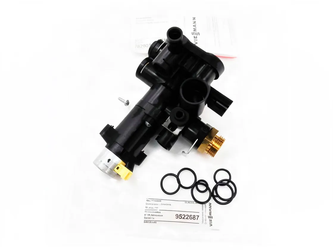 Valvola tre vie Viessmann Vitodens 222-W, codice ricambio 7828036