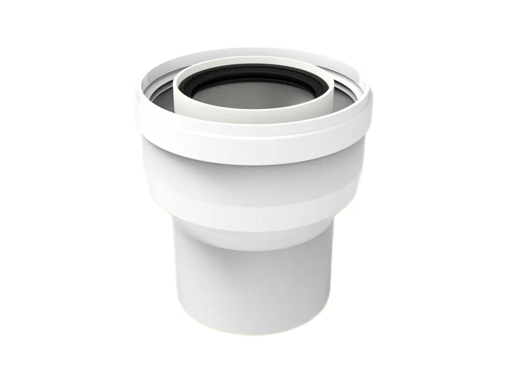 União 80/125 a 100/150 Expansão Coaxial Polipropileno, referência 812510150AMPMHP15