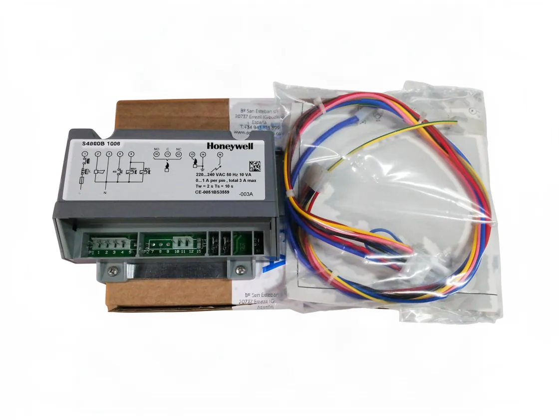 Printplaat Domusa Termagas (Honeywell S4960B 1006)(kit vervanging voor CELC000101), onderdeelnummer RKIT000000