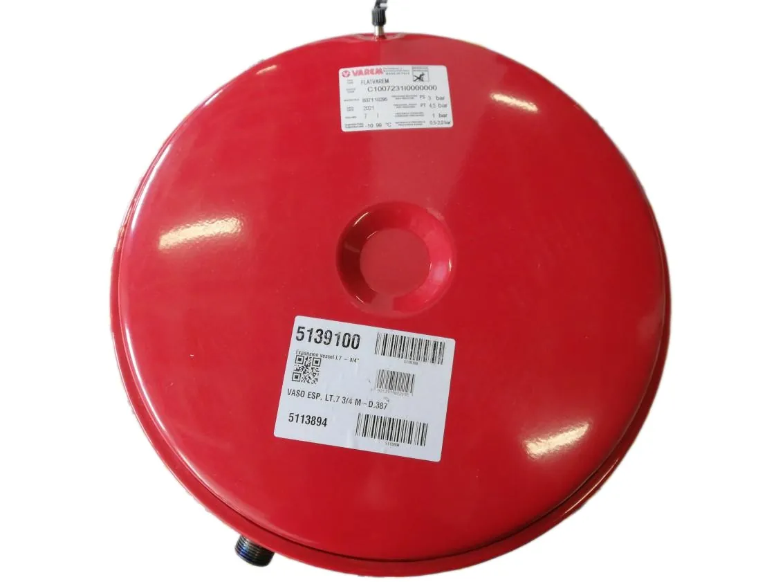 Expansievat Circular 07L-3/4-Ø385x090mm. Sime Murelle Lux BF 8/20 ME, onderdeelnummer 5139100