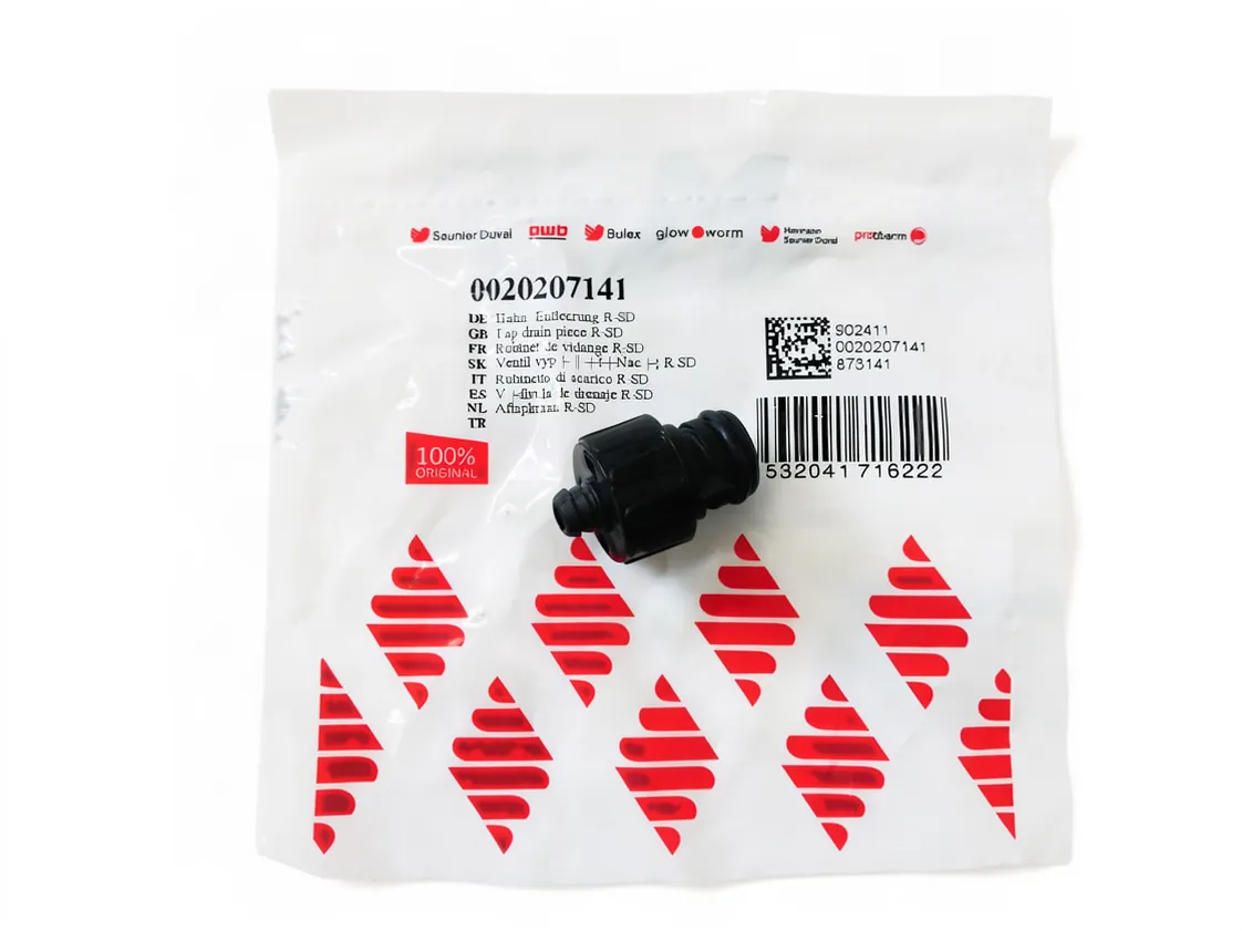 Entleerungshahn Saunier Duval, Teilenummer 0020207141