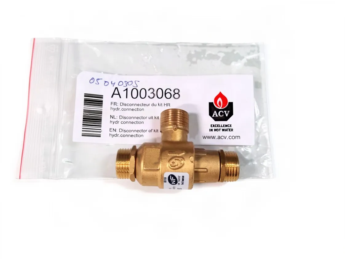 Backflow preventer mounting template ACV, part number 787068