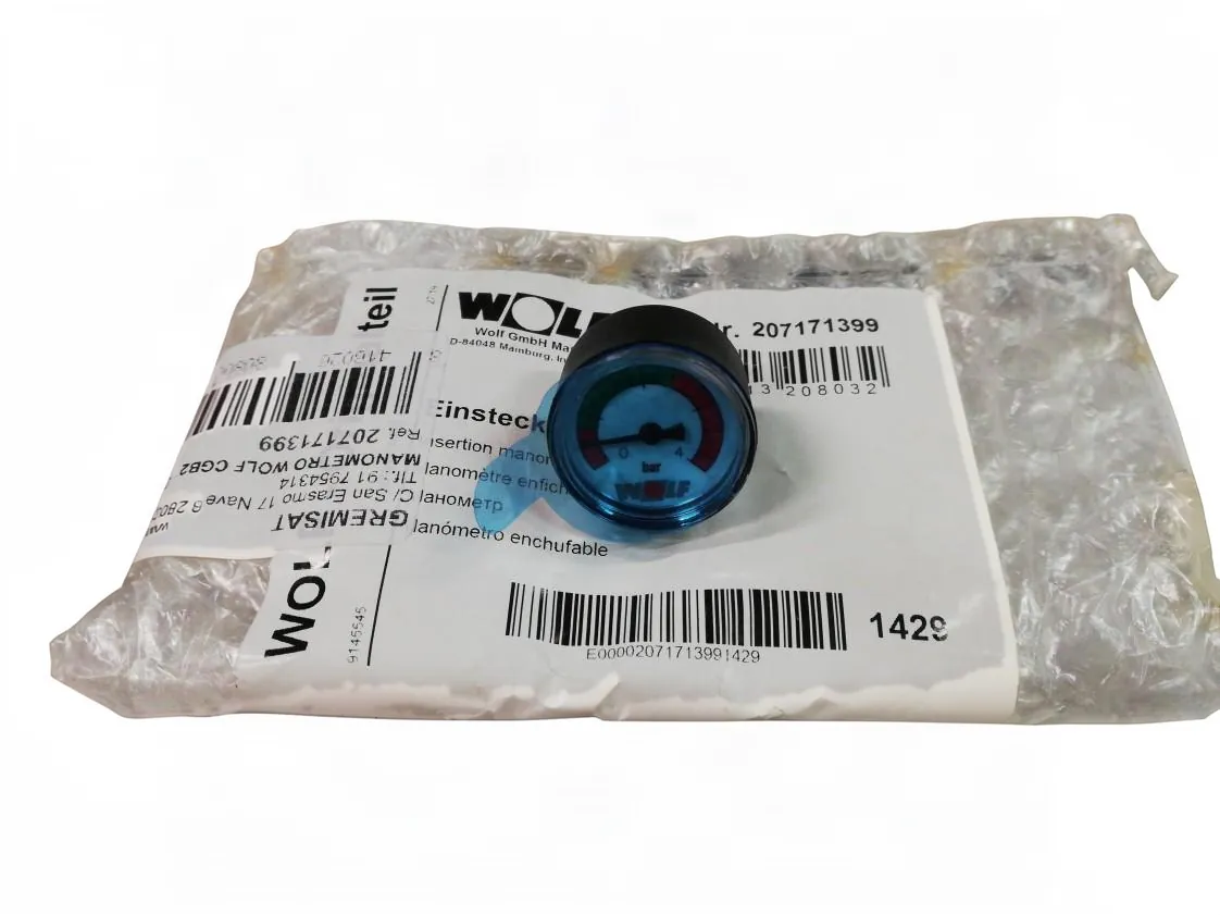 Manomètre Wolf CGB2 - CGB2K, référence 207171399