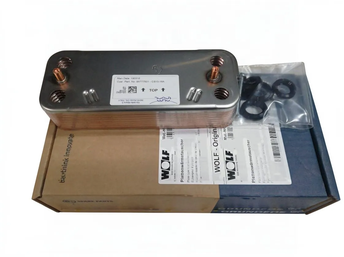 Permutador placas Wolf FGB-K28 (FGB-K35 Até junho 2020), referência 298206699