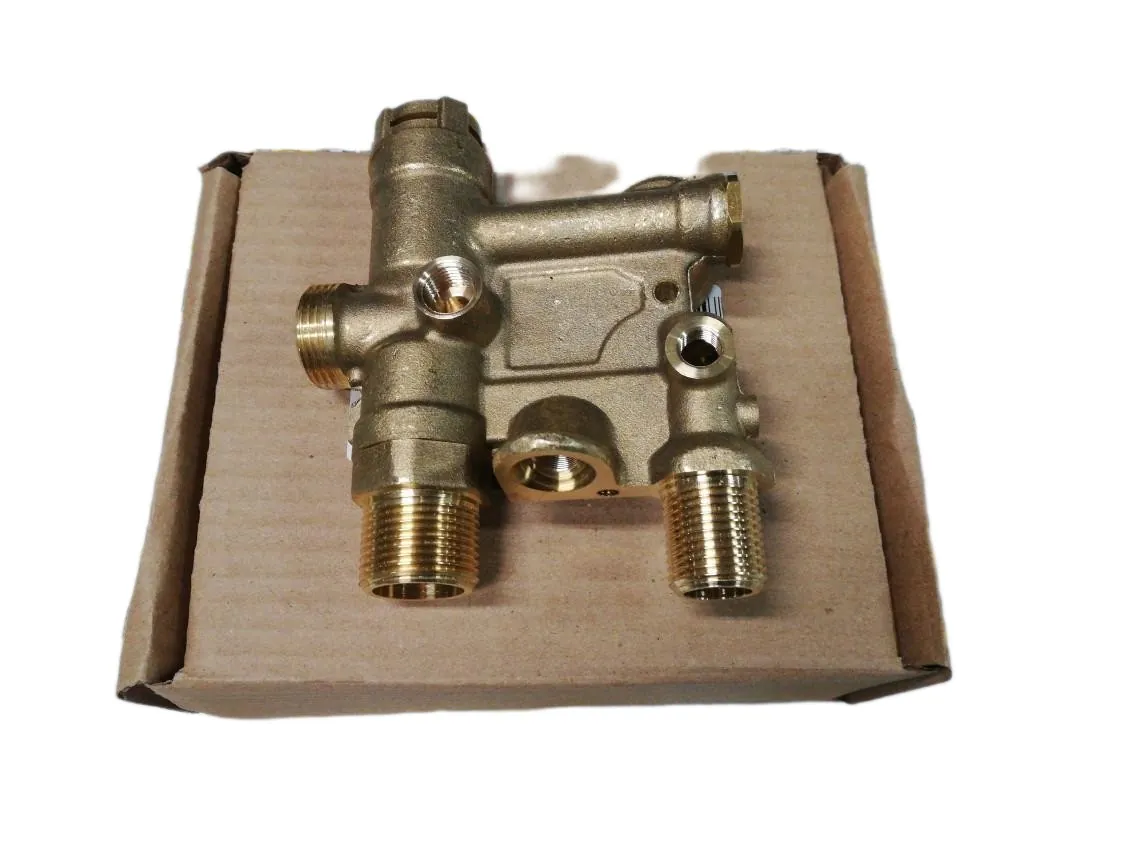 Hydraulikblock Heizung Domusa Evoltop NG Vorlauf, Teilenummer CEVT000187