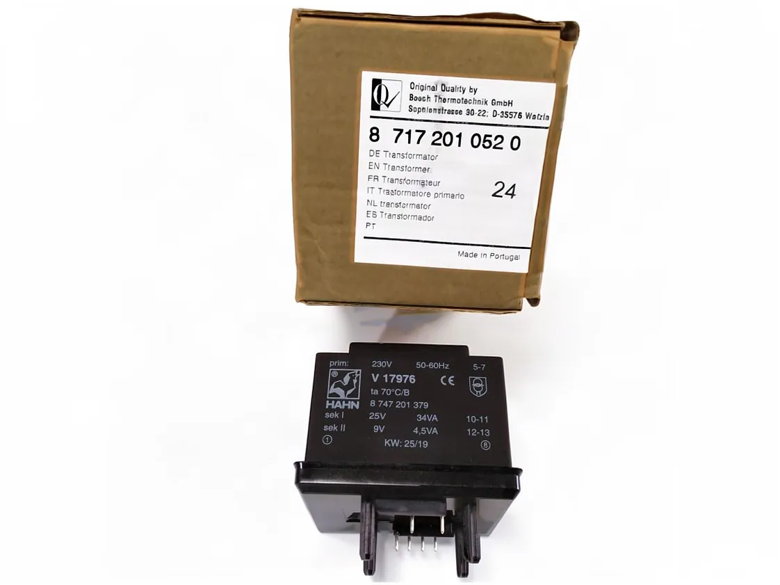 Transformer Junkers ZWN24, part number 87172010520