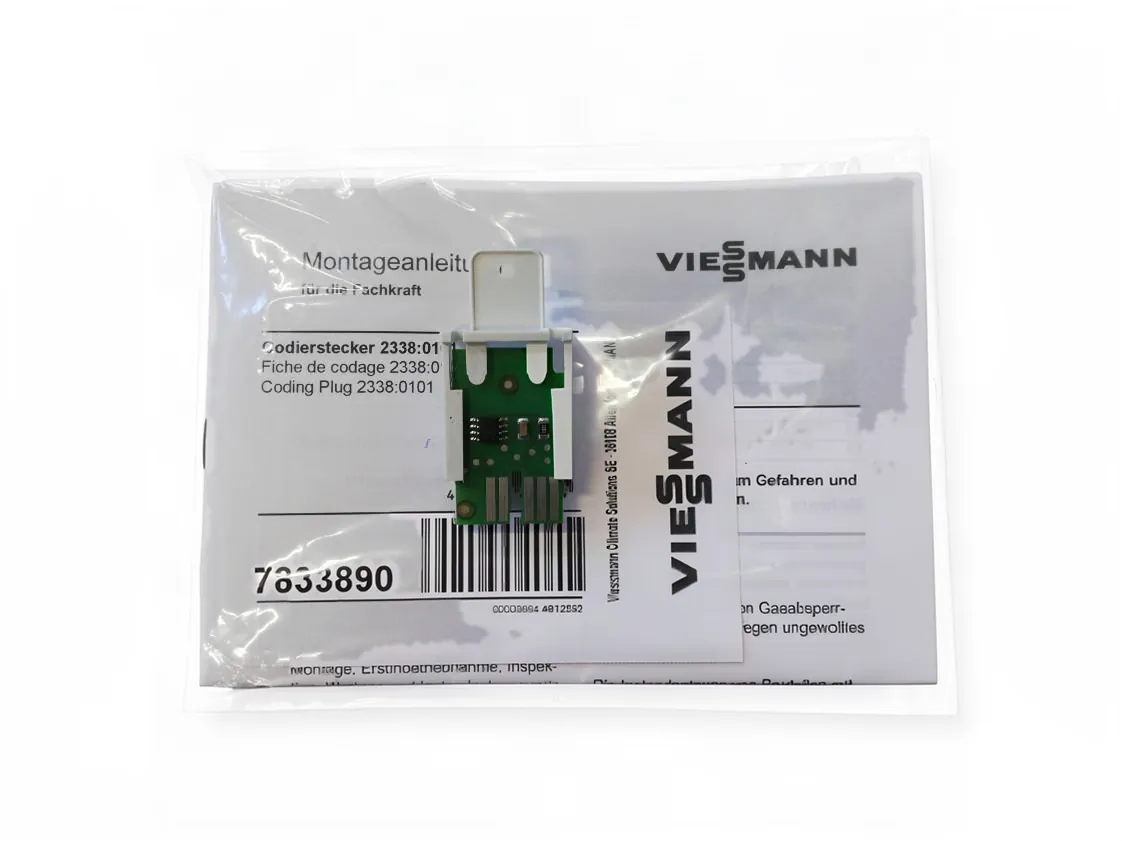 Code plug Viessmann, part number 7833890