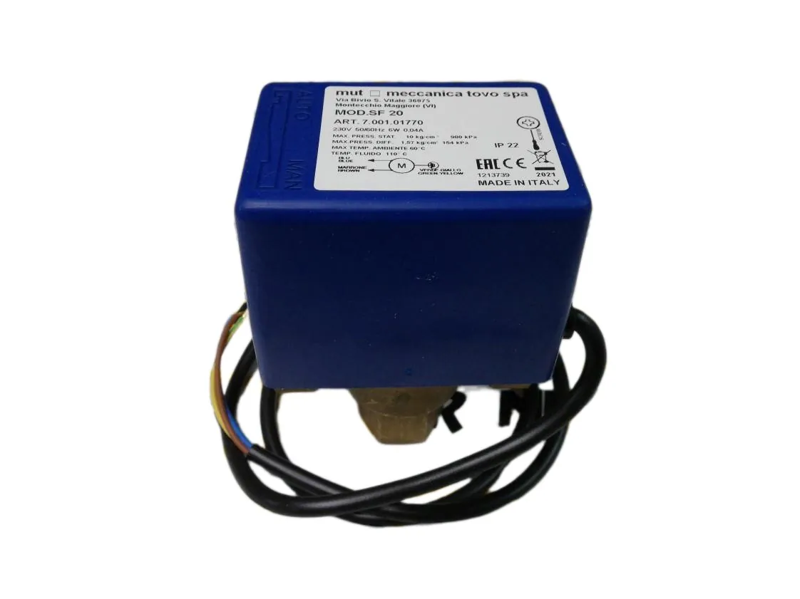 Válvula tres vías MUT SF20 3/4H sin micro 7.001.01770 (Compatible con 557A1038), referencia MI-028322