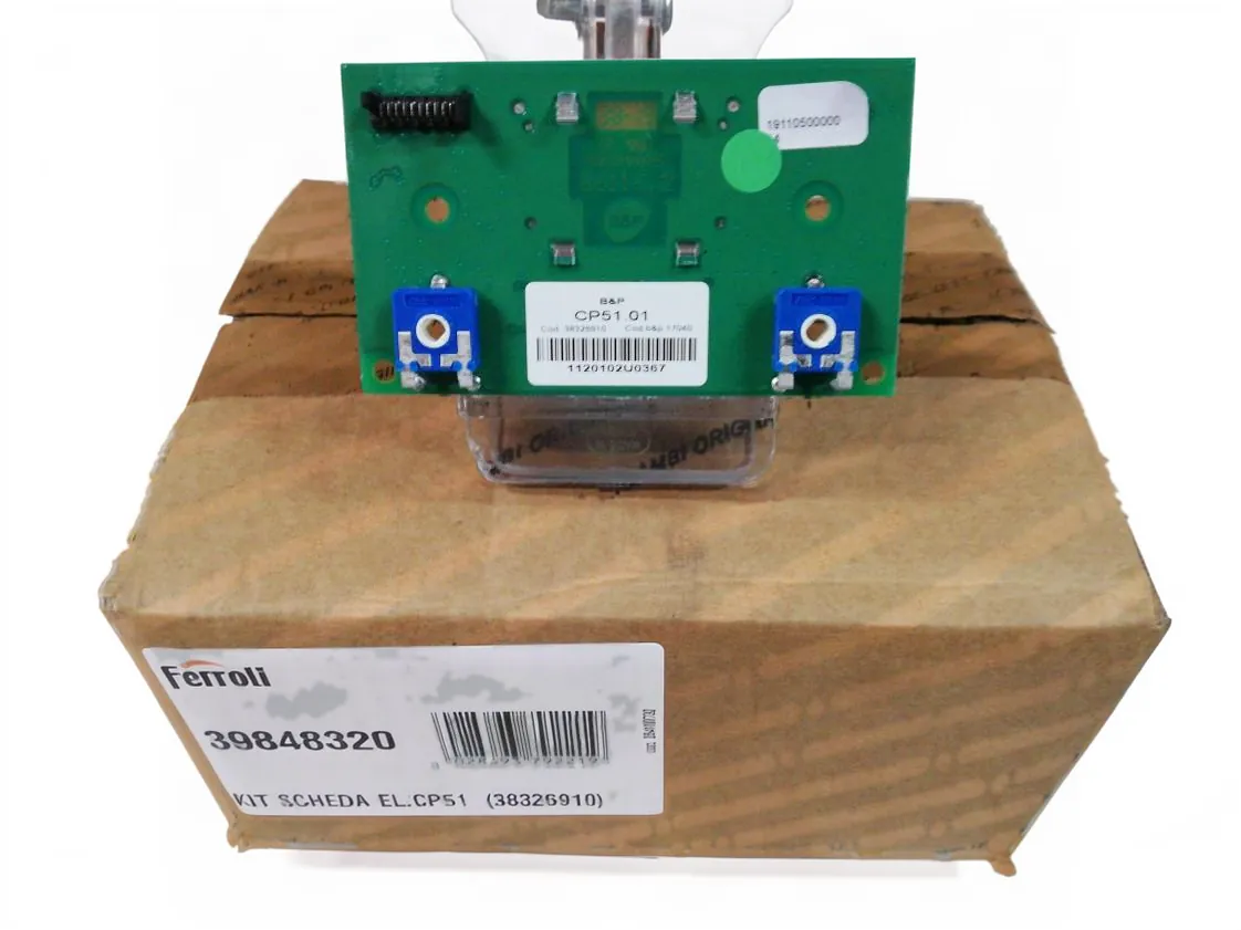 Scheda elettronica Ferroli Silent 28 Plus EL.CP51 Display, codice ricambio I39848320