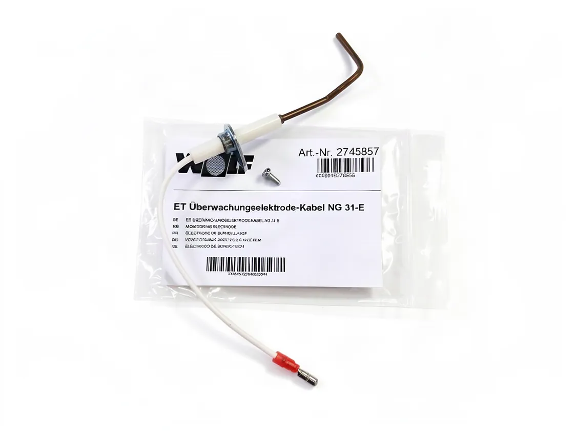 Électrode Wolf NG31E90 ionisation, référence 2745857