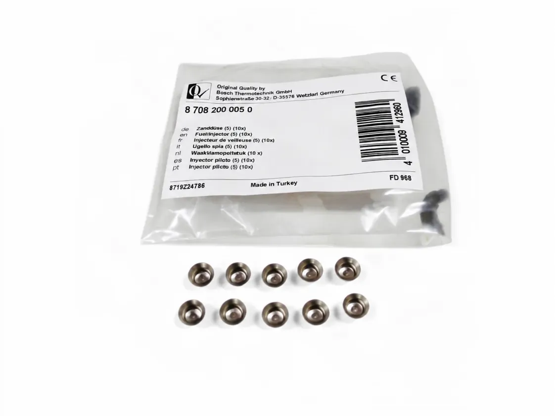 Ugello pilota Junkers WR 275 metano (kit 10 pz), codice ricambio 87082000050
