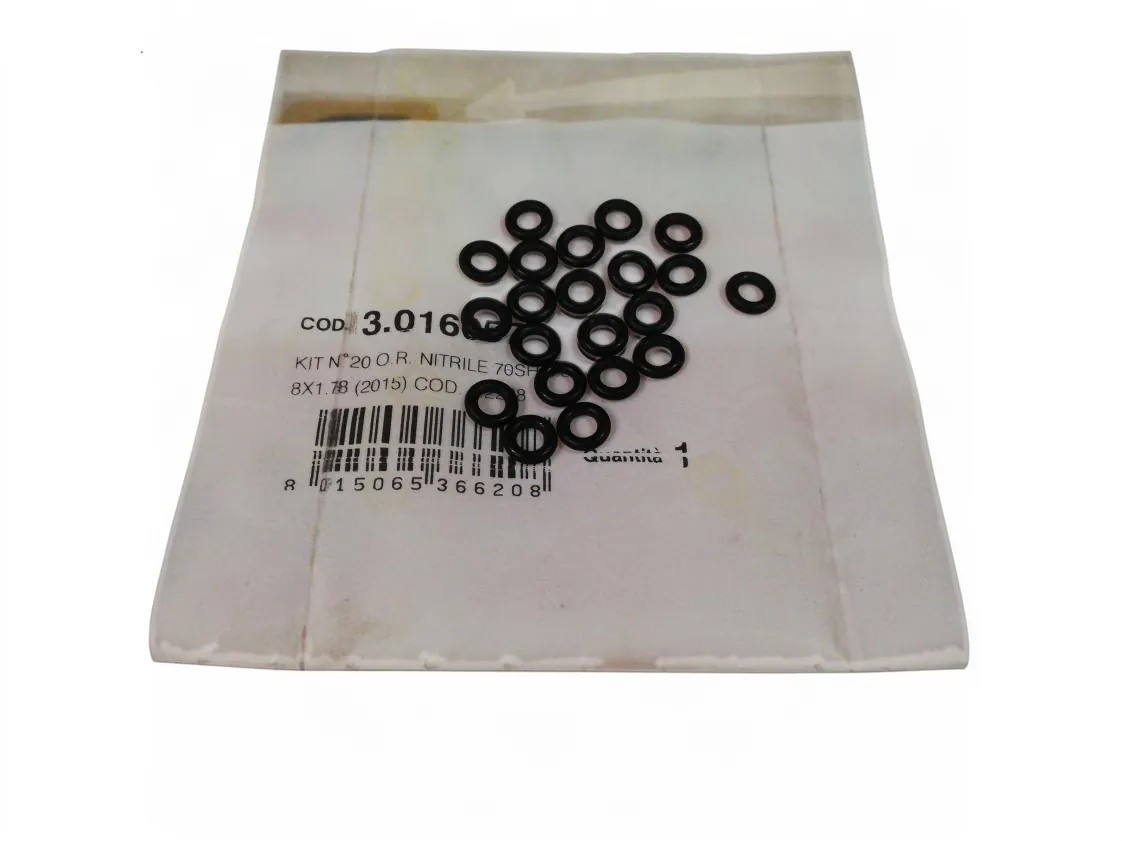 Junta tórica 03.68x1.78mm Immergas (kit 20 uds), referencia 3.016057