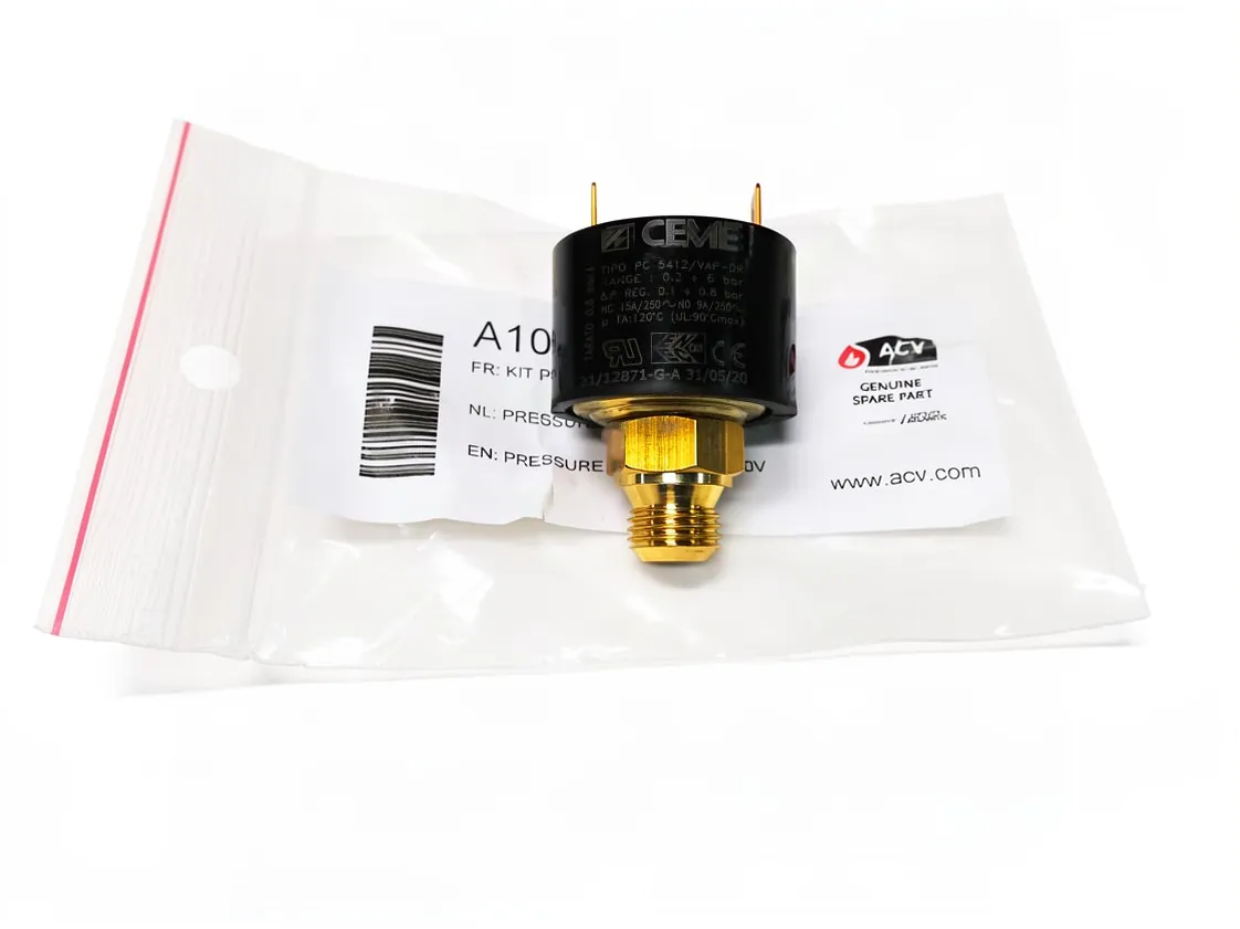 Waterdrukschakelaar ACV E-Tech - Heat Master (Sit 1/4M - 3contactos 0.5-0.8bar) (antig.557A1056), onderdeelnummer 787140