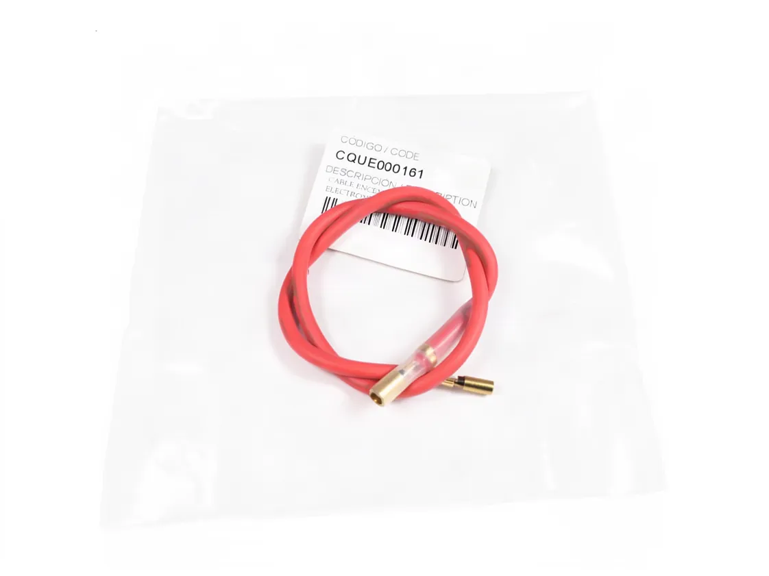 Cable transformador electrodos quemador gasoil Domusa Domestic 40cm, referencia CQUE000161